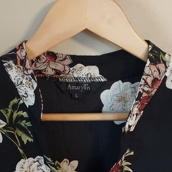 Amaryllis Shift/Tunic or dress Style Top Large NWOT - Picture 4 of 5